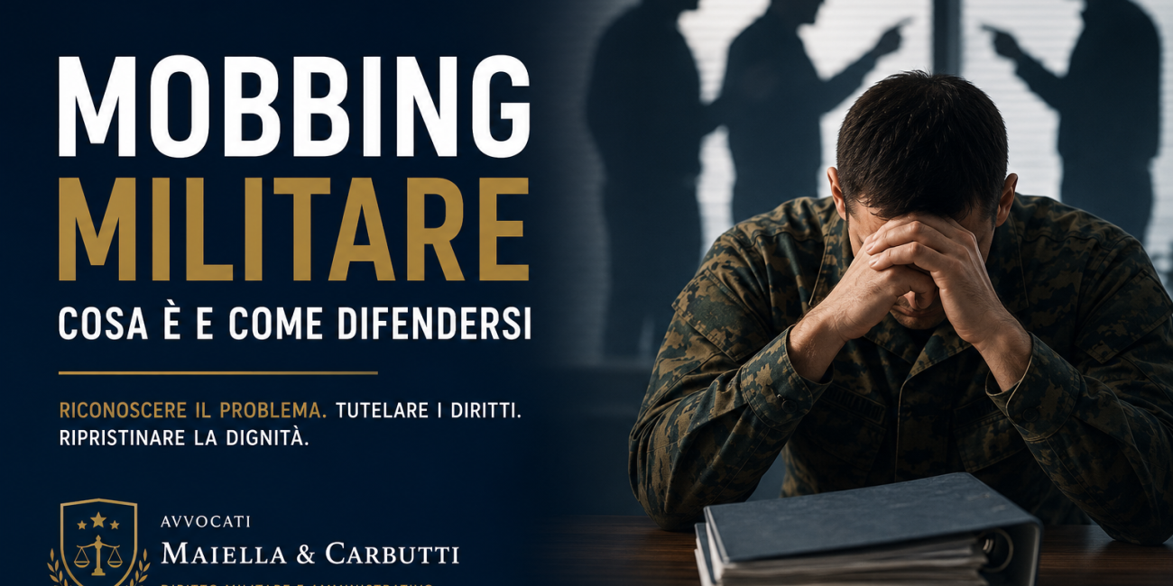Mobbing militare e rimedi